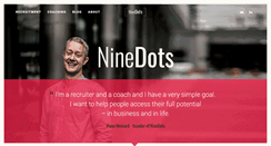 Desktop Screenshot of ninedots.be